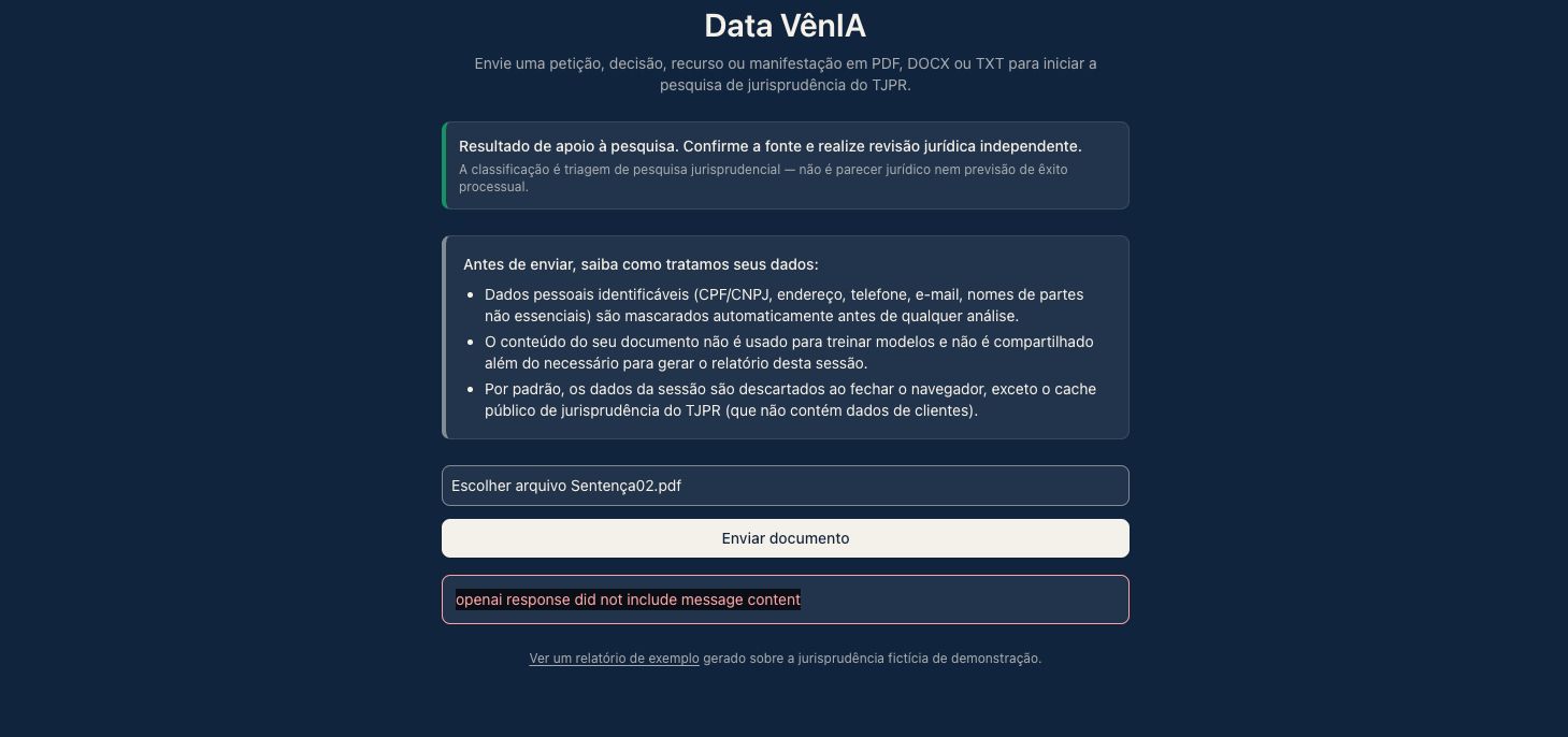 Foto da interface que nós tinhamos naquele momento.